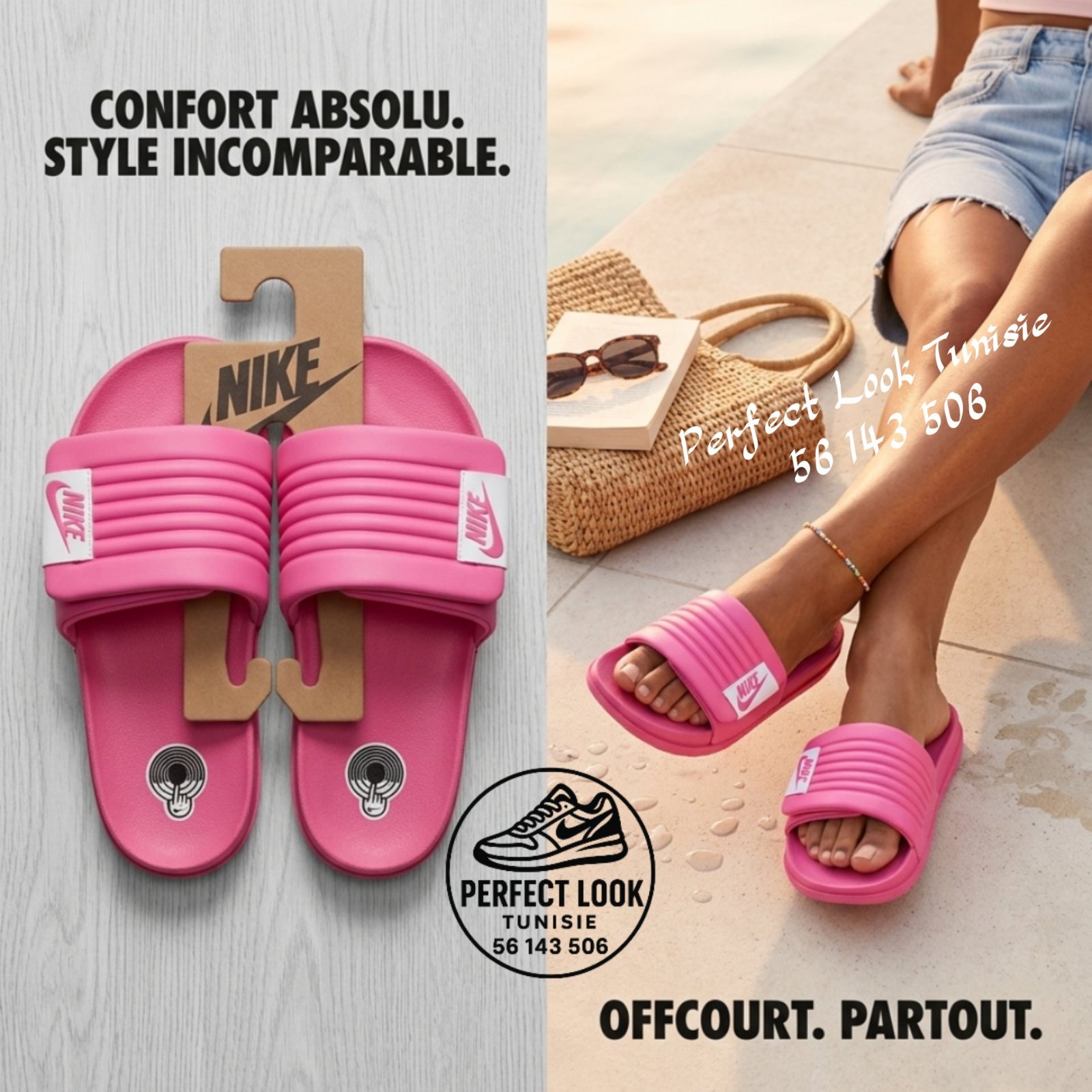 Claquette Nike offcourt Slide les pointures dispo 36_____41