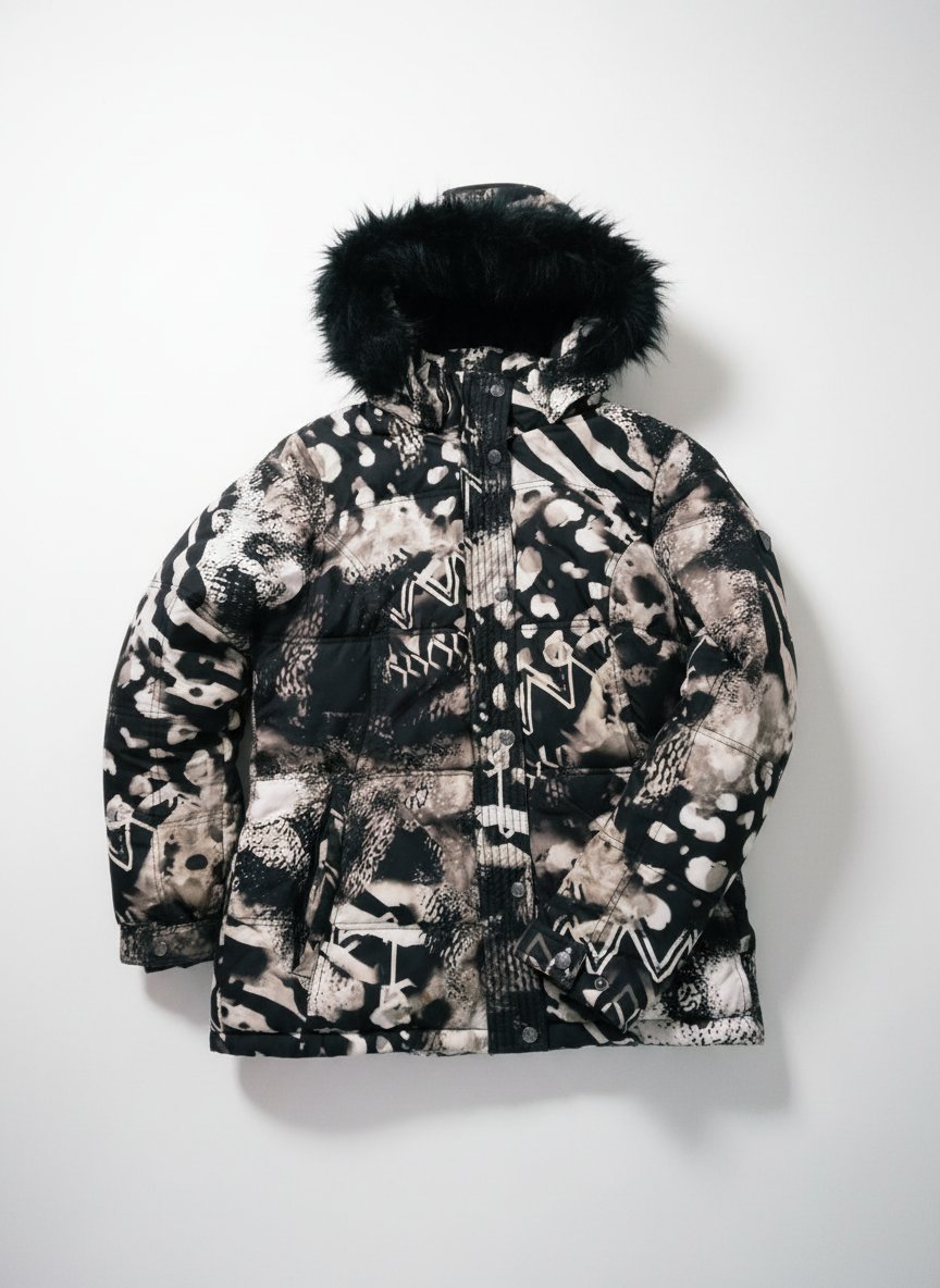 Doudoune imperméable chapeau démontable 