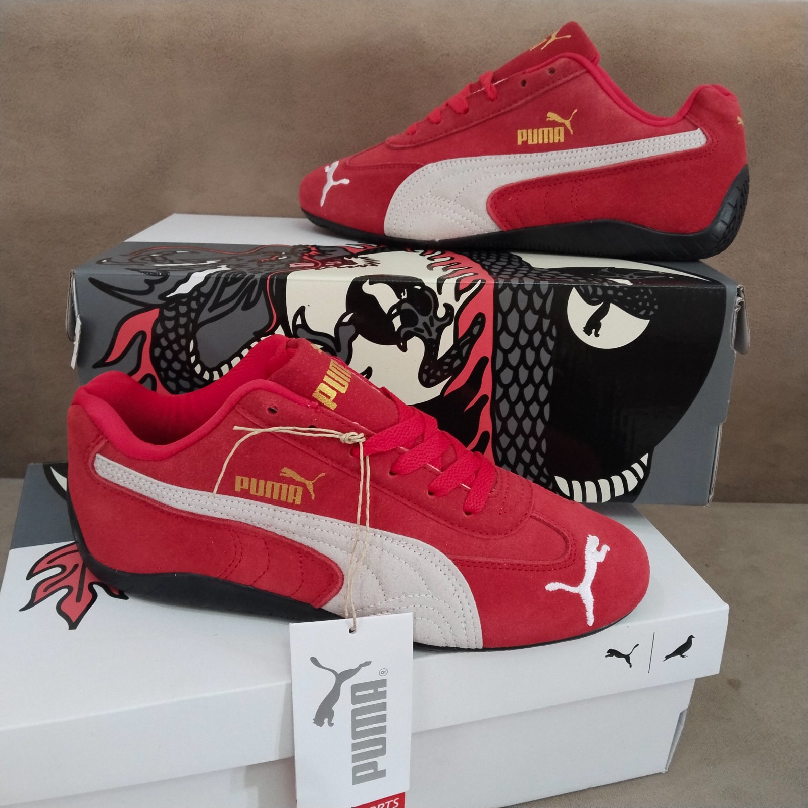 Puma Speed cat rouge 