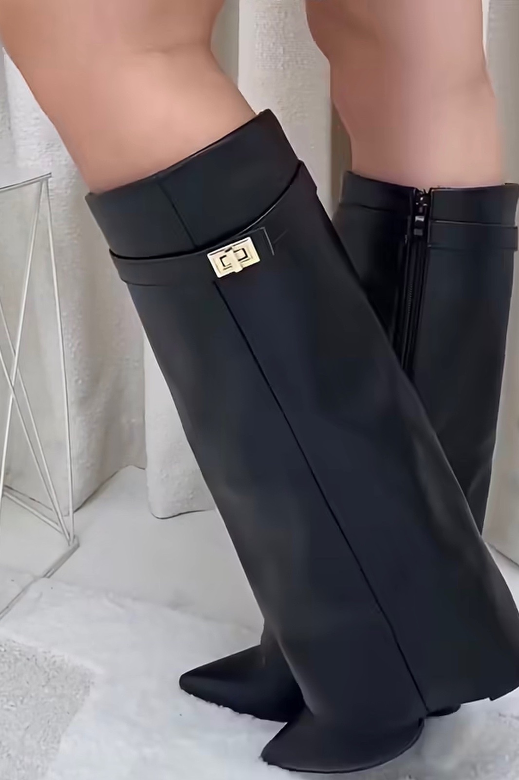 Botte style givenchy ‼️ JAMAIS PORTE EN CUIR 