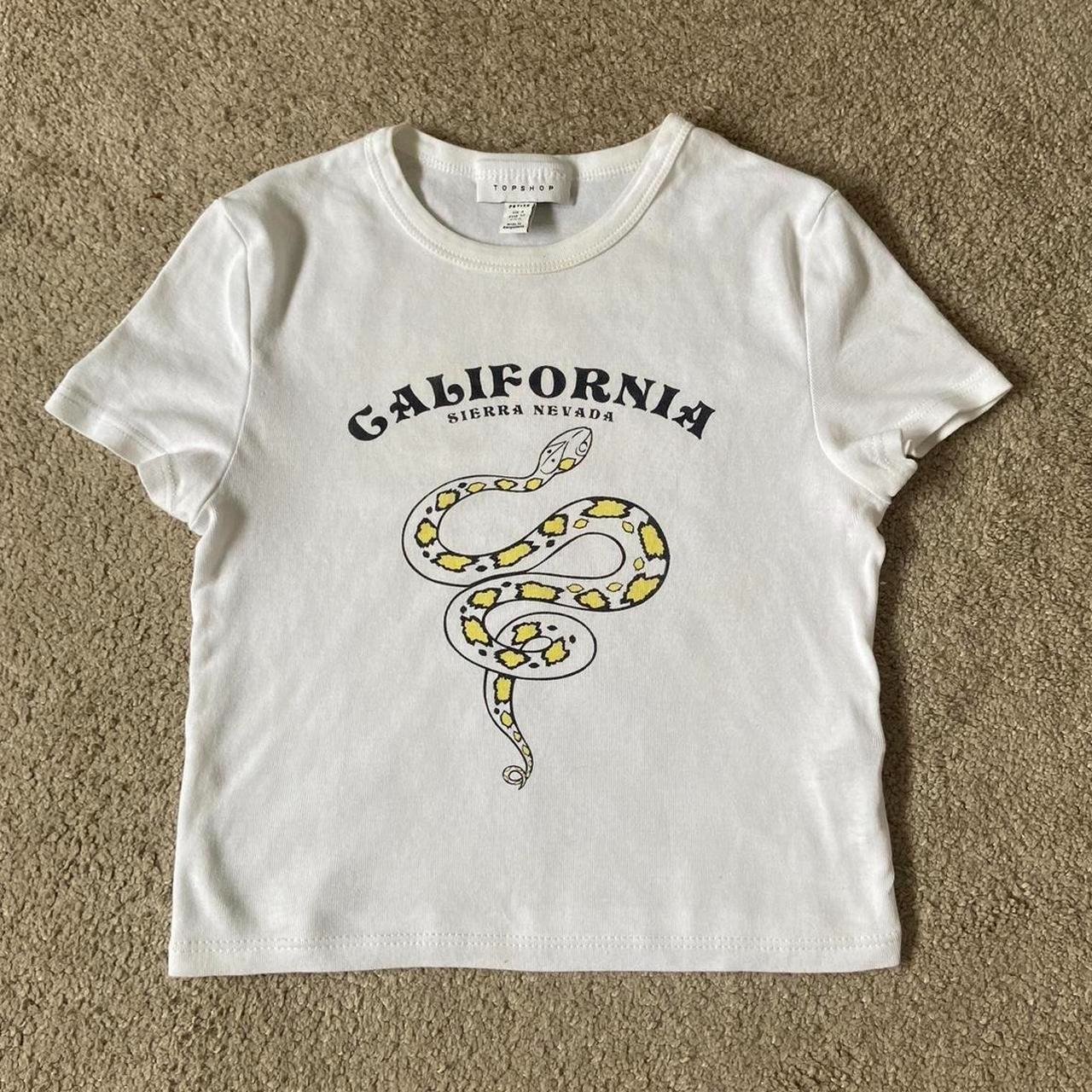 Crop top blanc taille S M