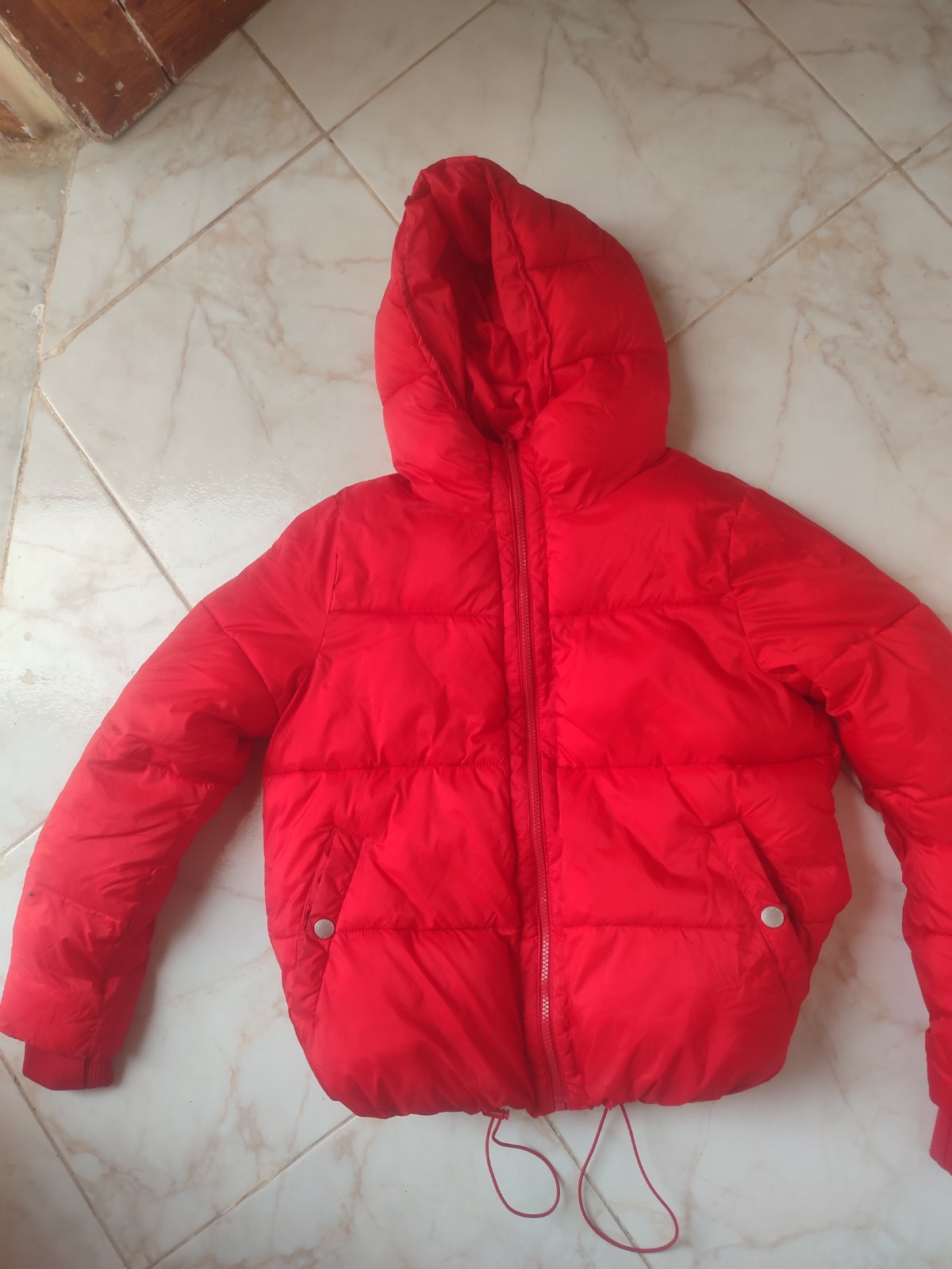 Doudoune rouge vif taille M
