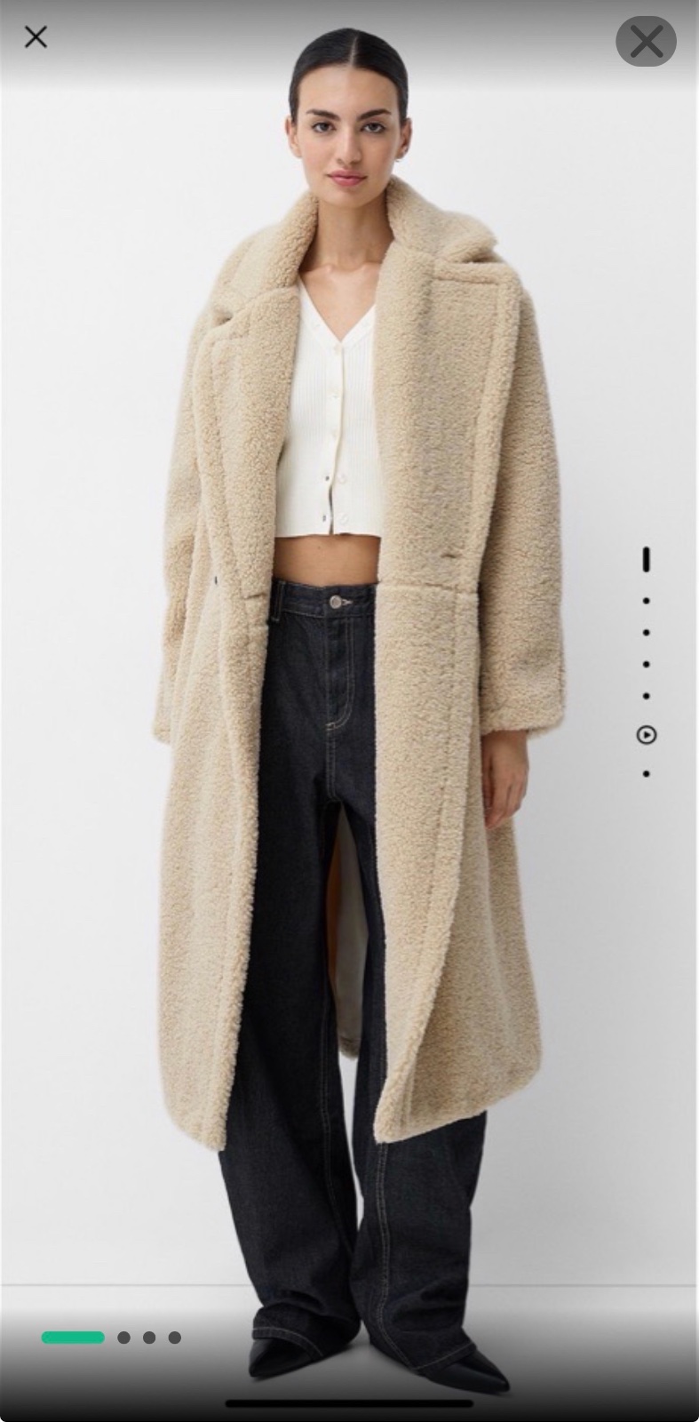 Manteau en promotion 
