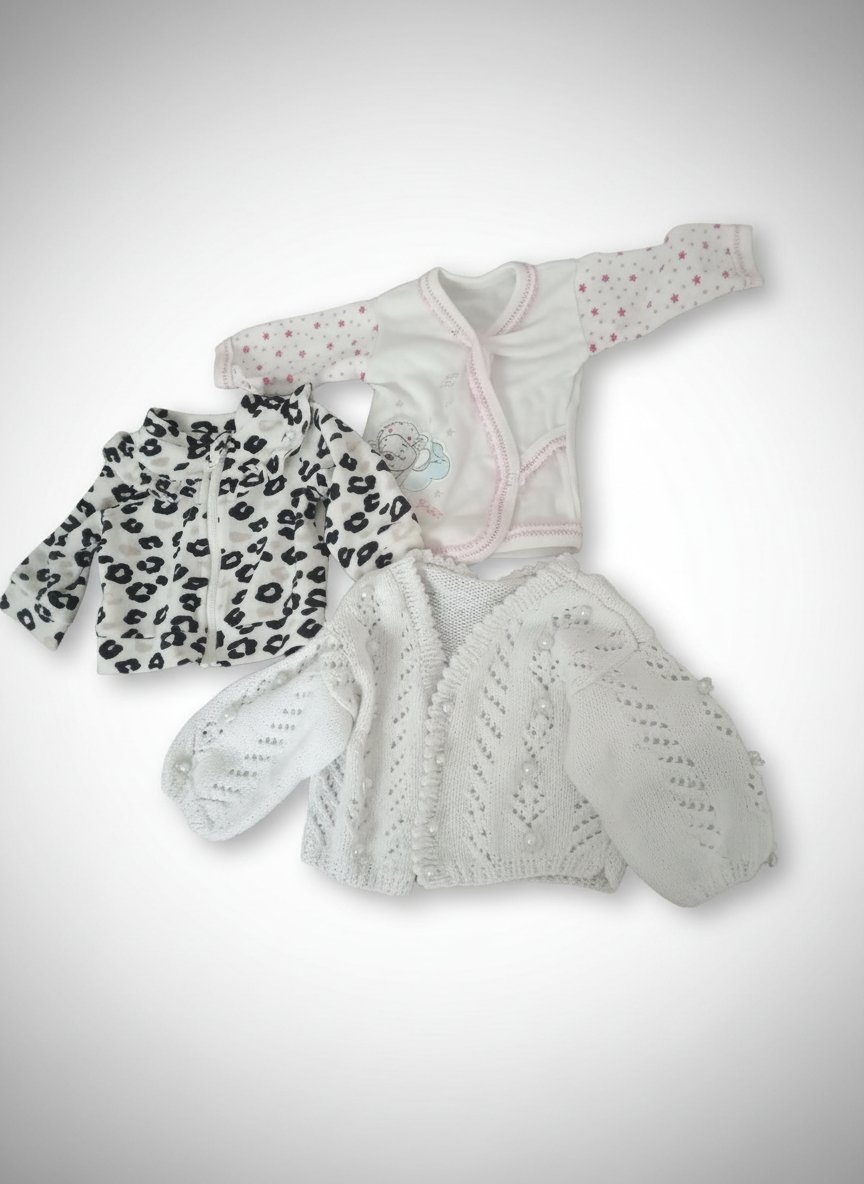 Lot de 3 jillet bebe fille 0-3 mois