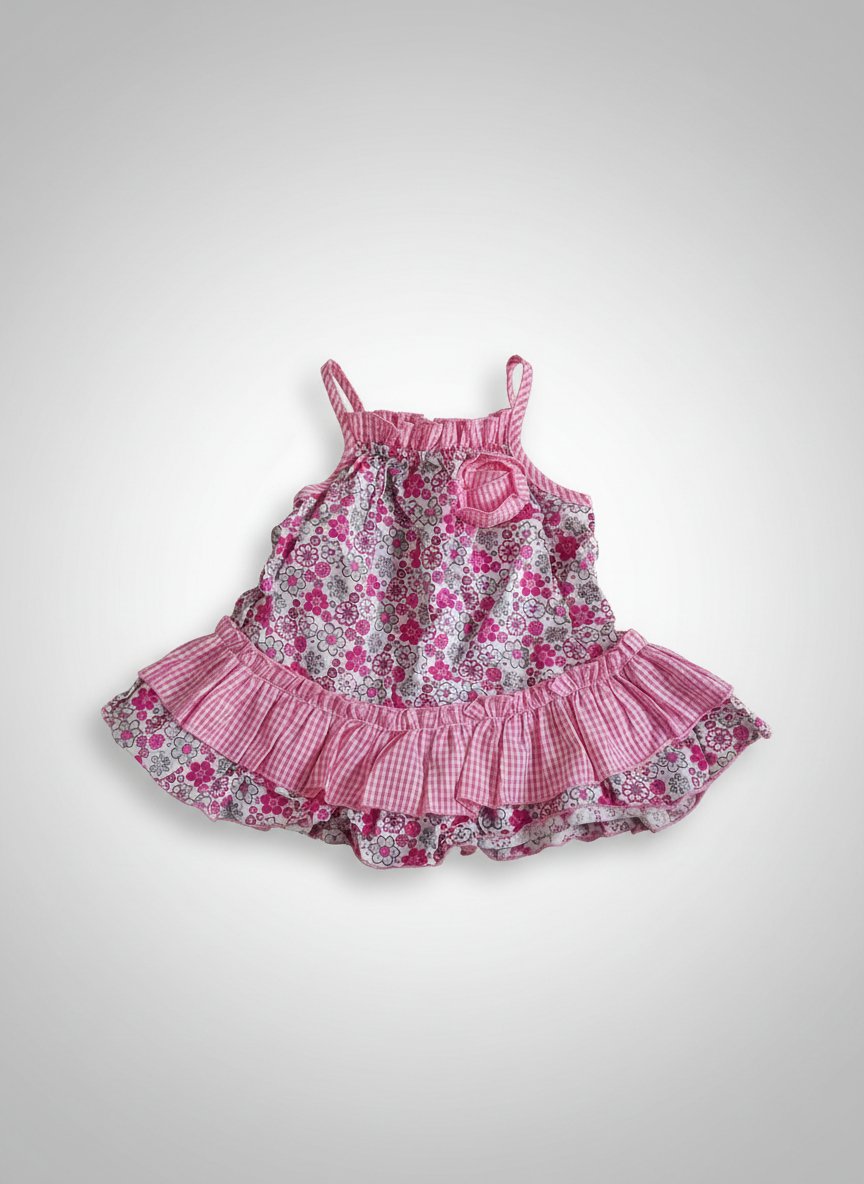 Robe fleurie bébé fille