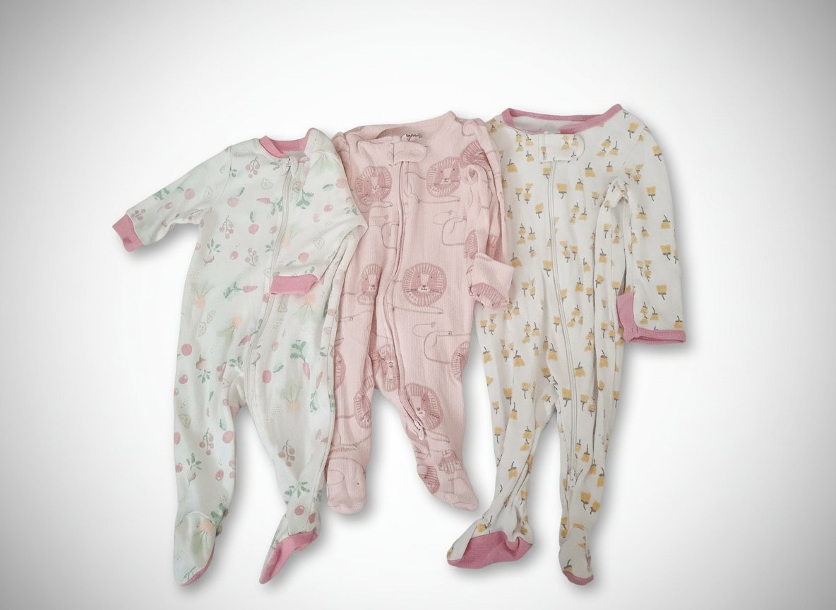 Lot de 3 grouniere bebe 0-3 mois