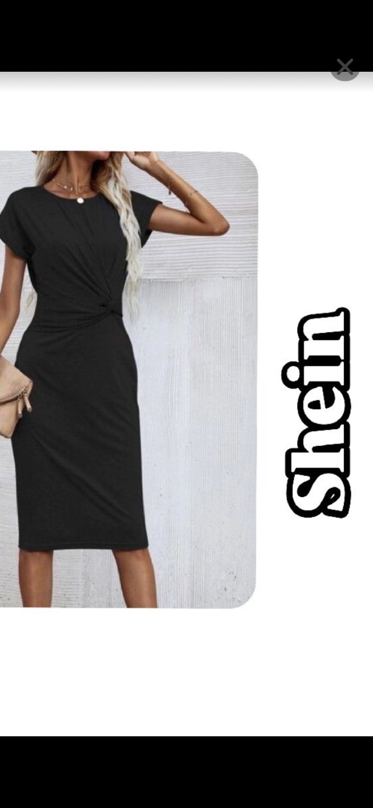 Robe noir 