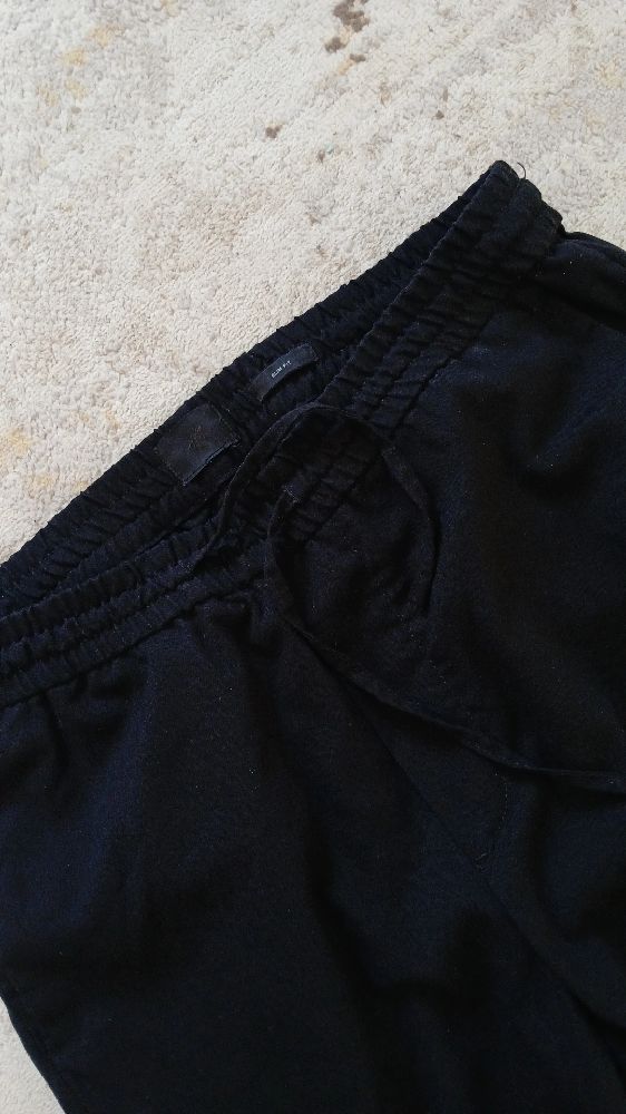 Pantalon noir posé de haute qualité