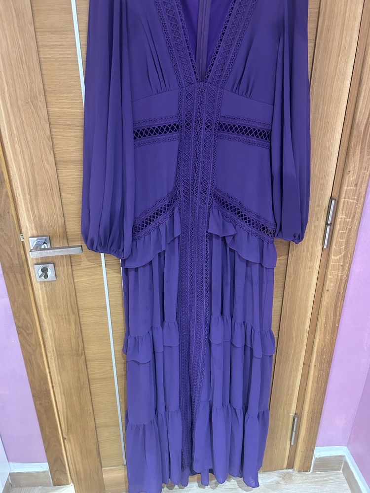 Robe violette èlègante ❤️