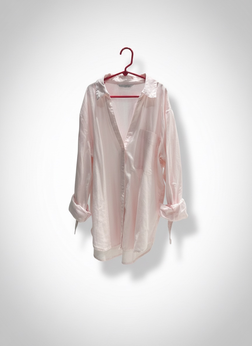 Chemise rose