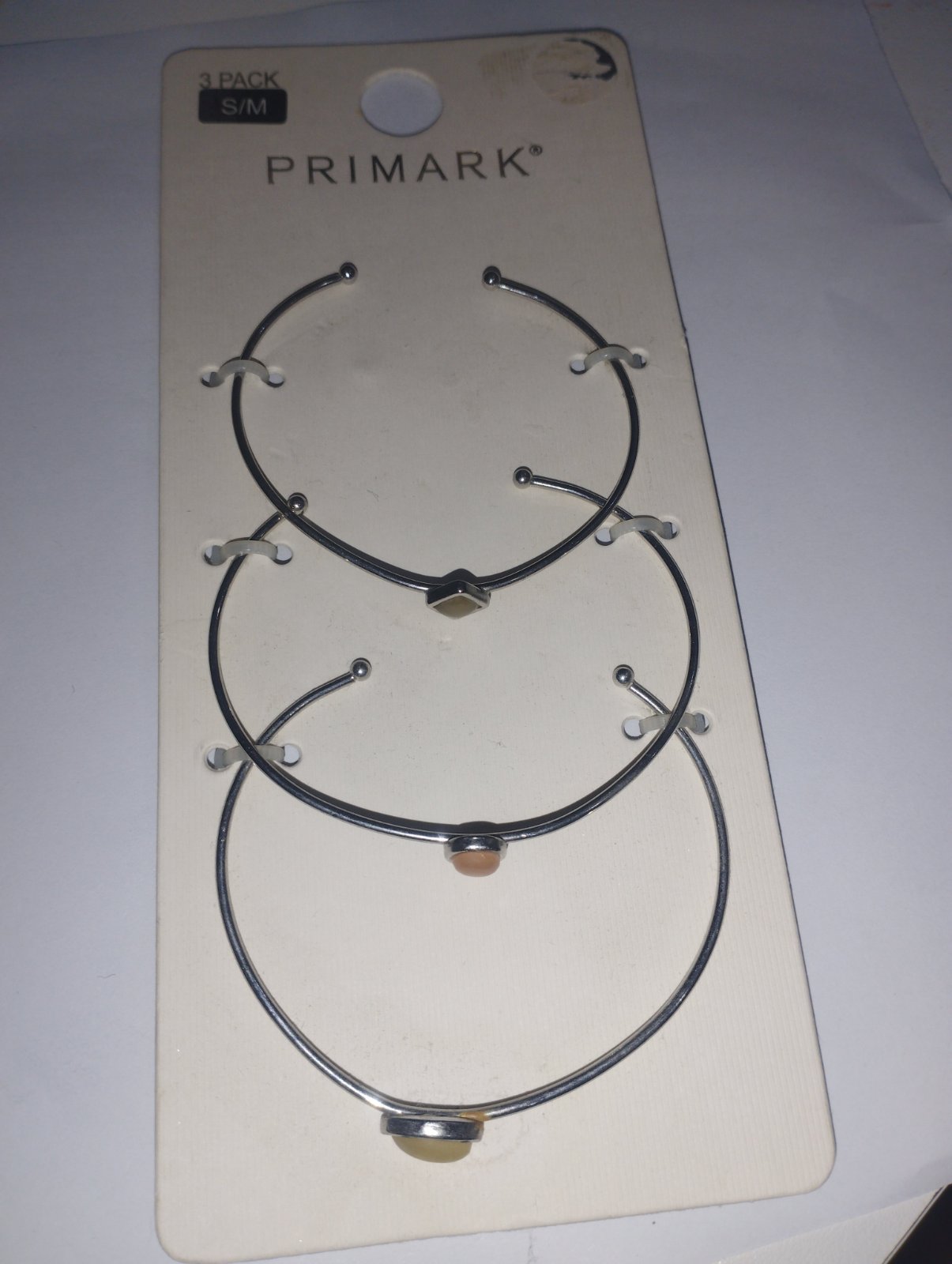 Lot de 3 bracelets joncs S/M