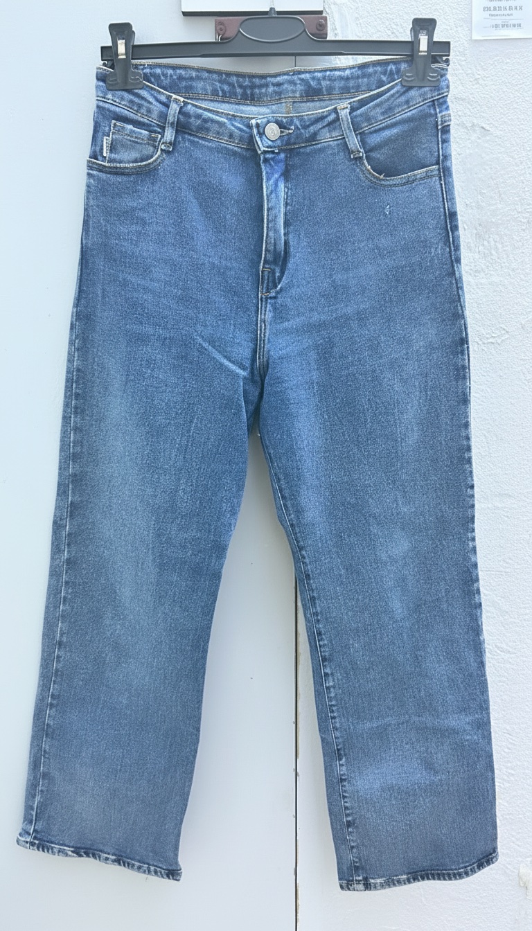 Pantalon jean large 