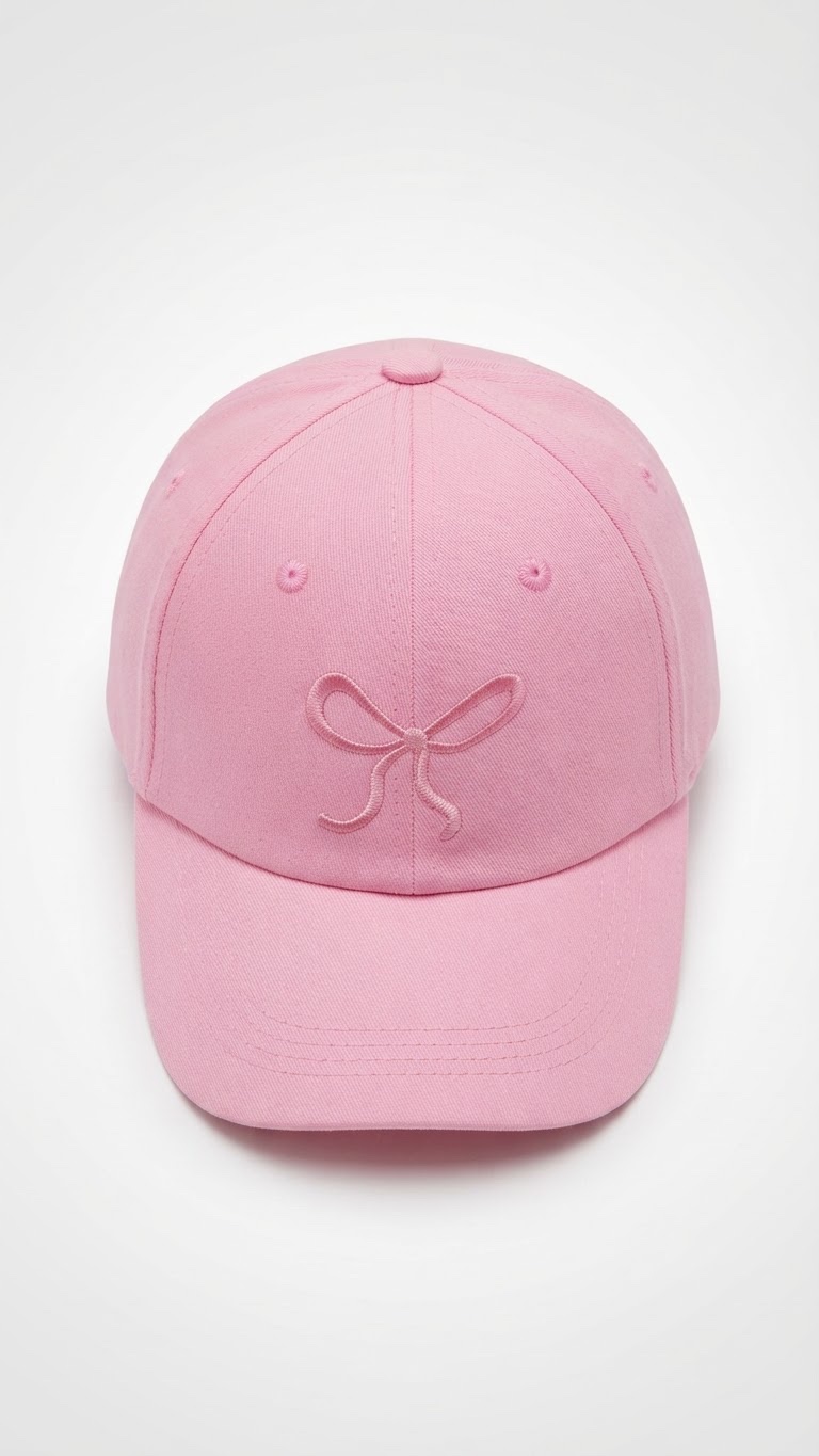 Casquette rose shein
