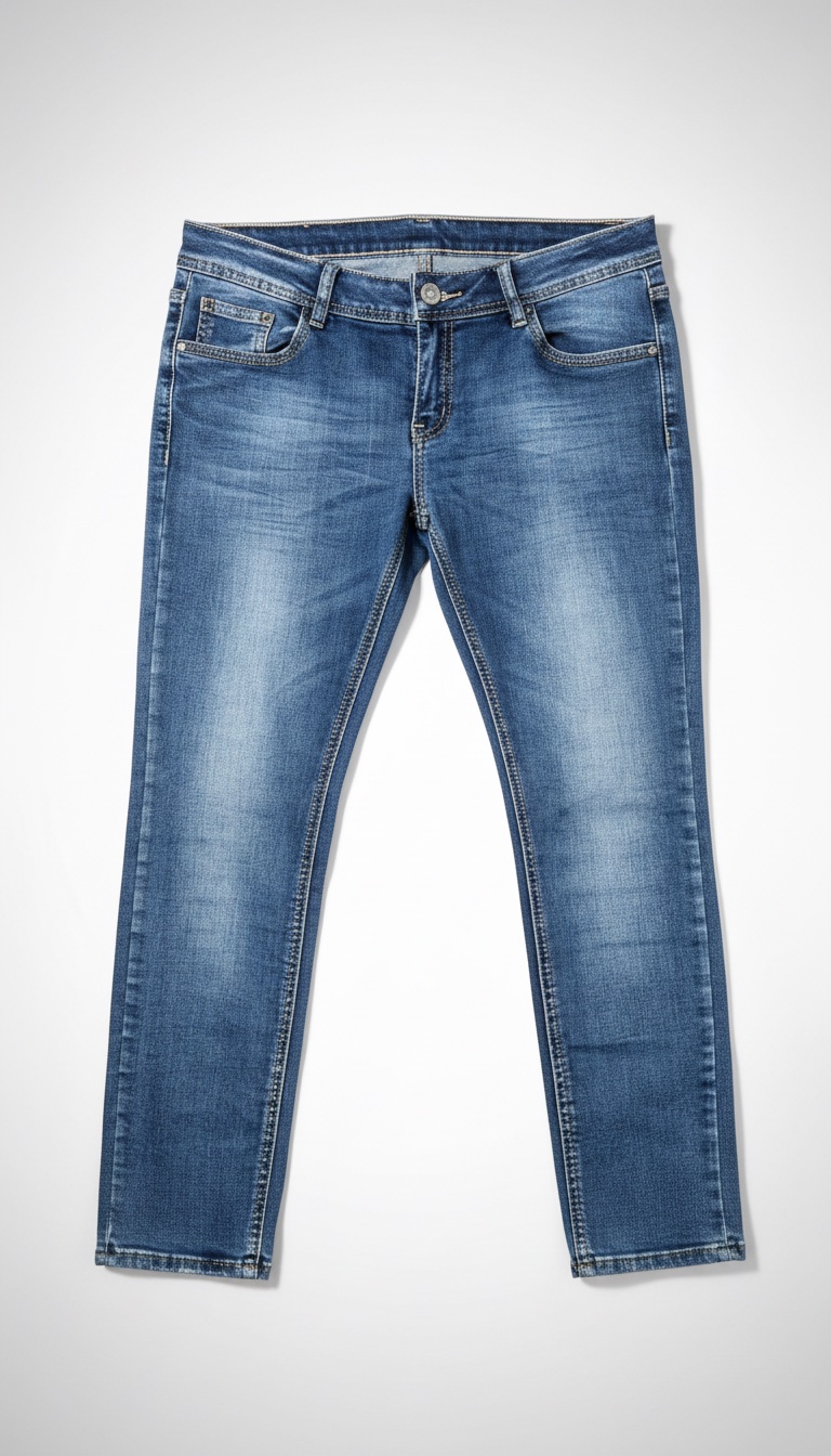 Pantalon jean bleu 