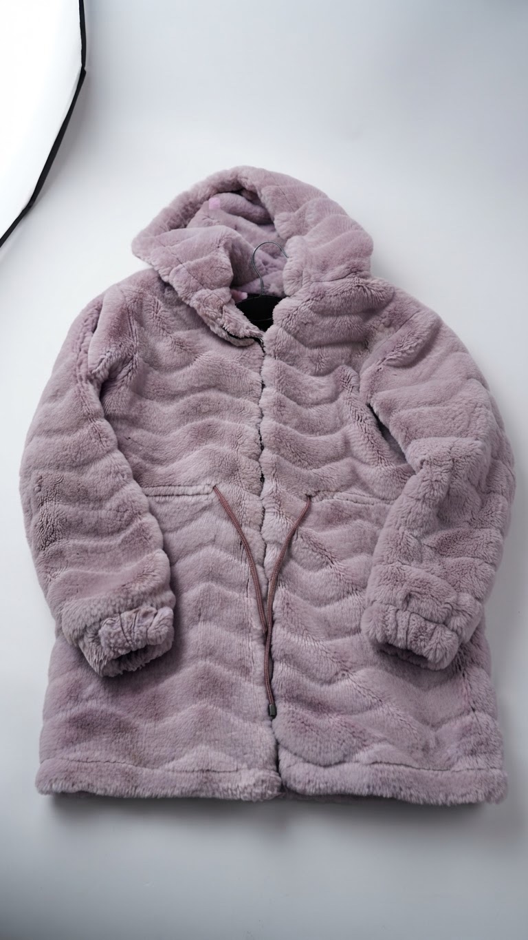 Manteau violet clair 