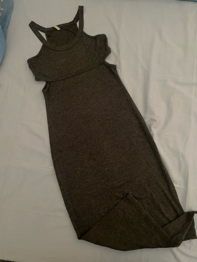 Robe gris twila 9mech khchin