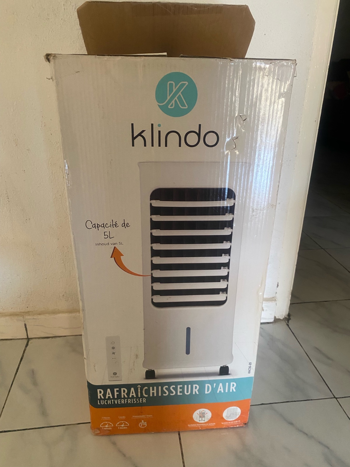 Climeur mobile klindo