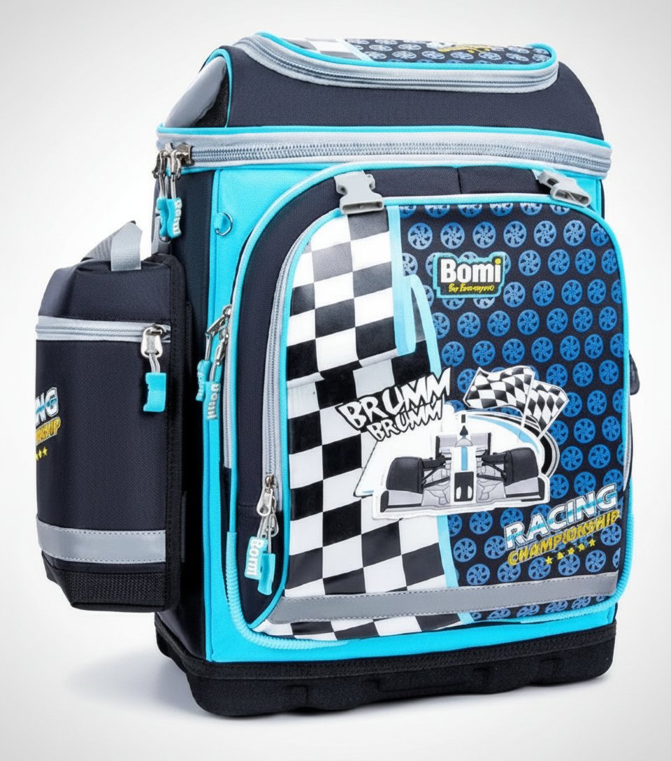 Cartable SBH03 pour garçon de la marque bomi