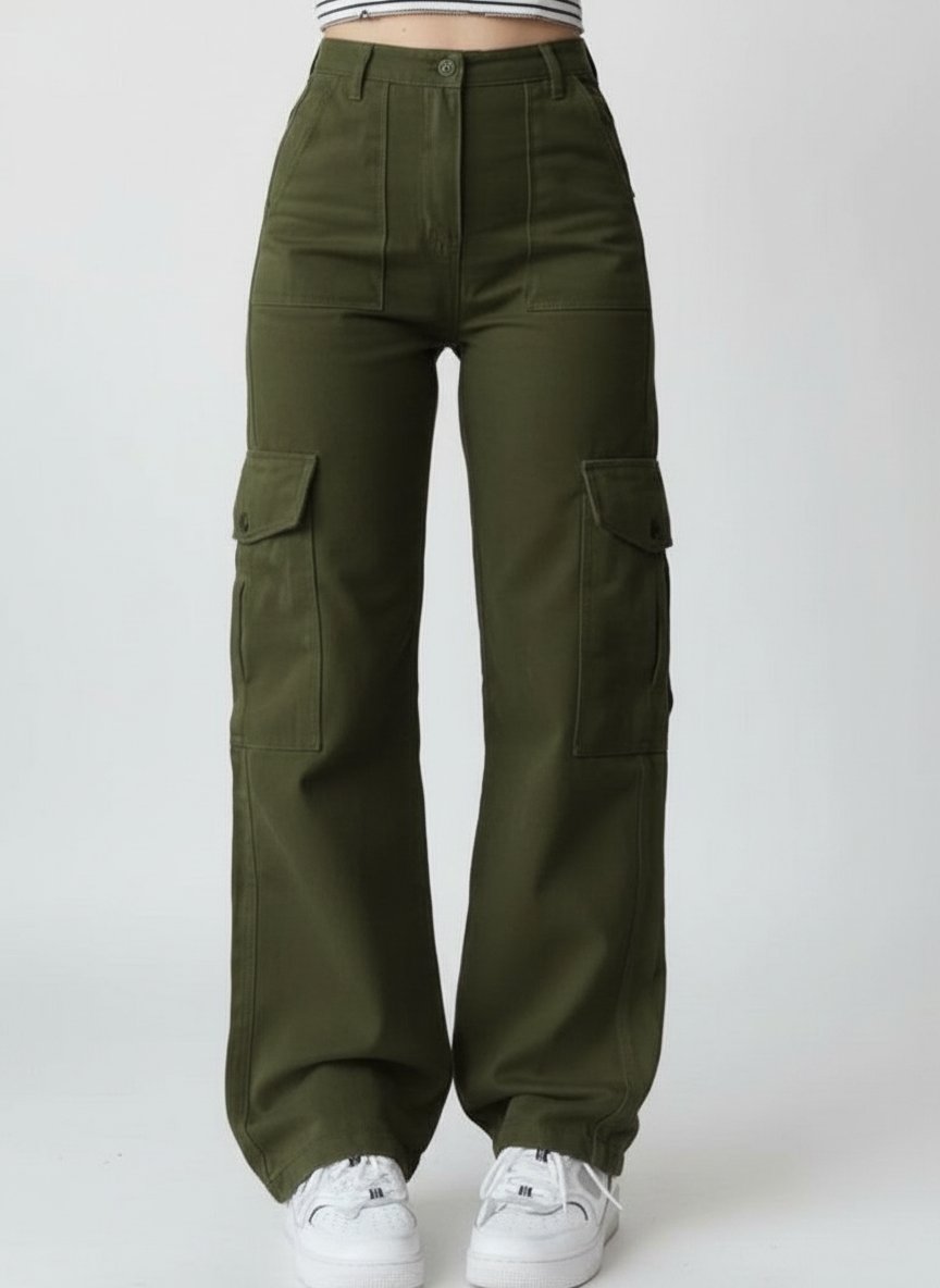 Cargo jean vert 💚