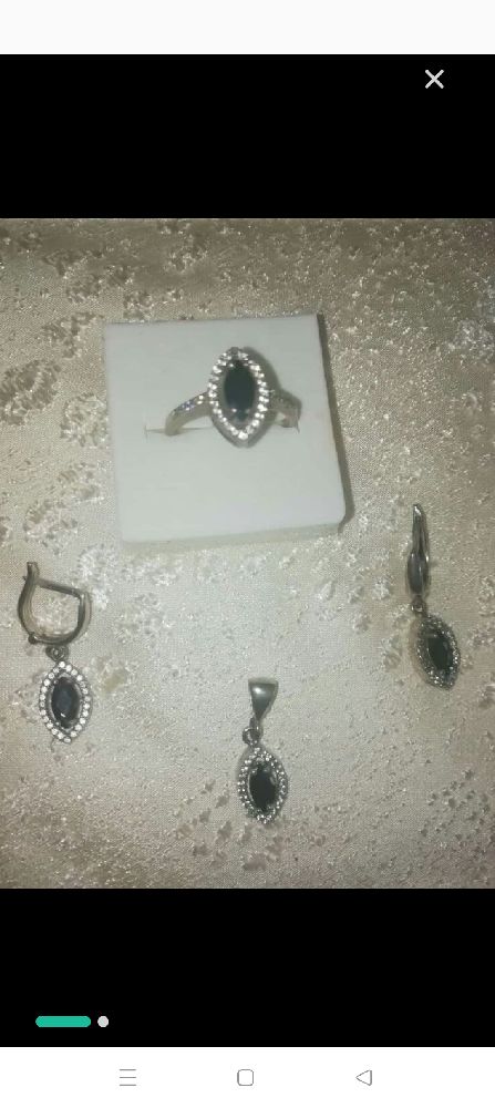 parure en argent 