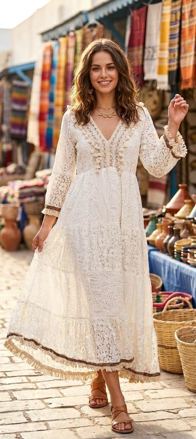 Robe broderie anglaise 