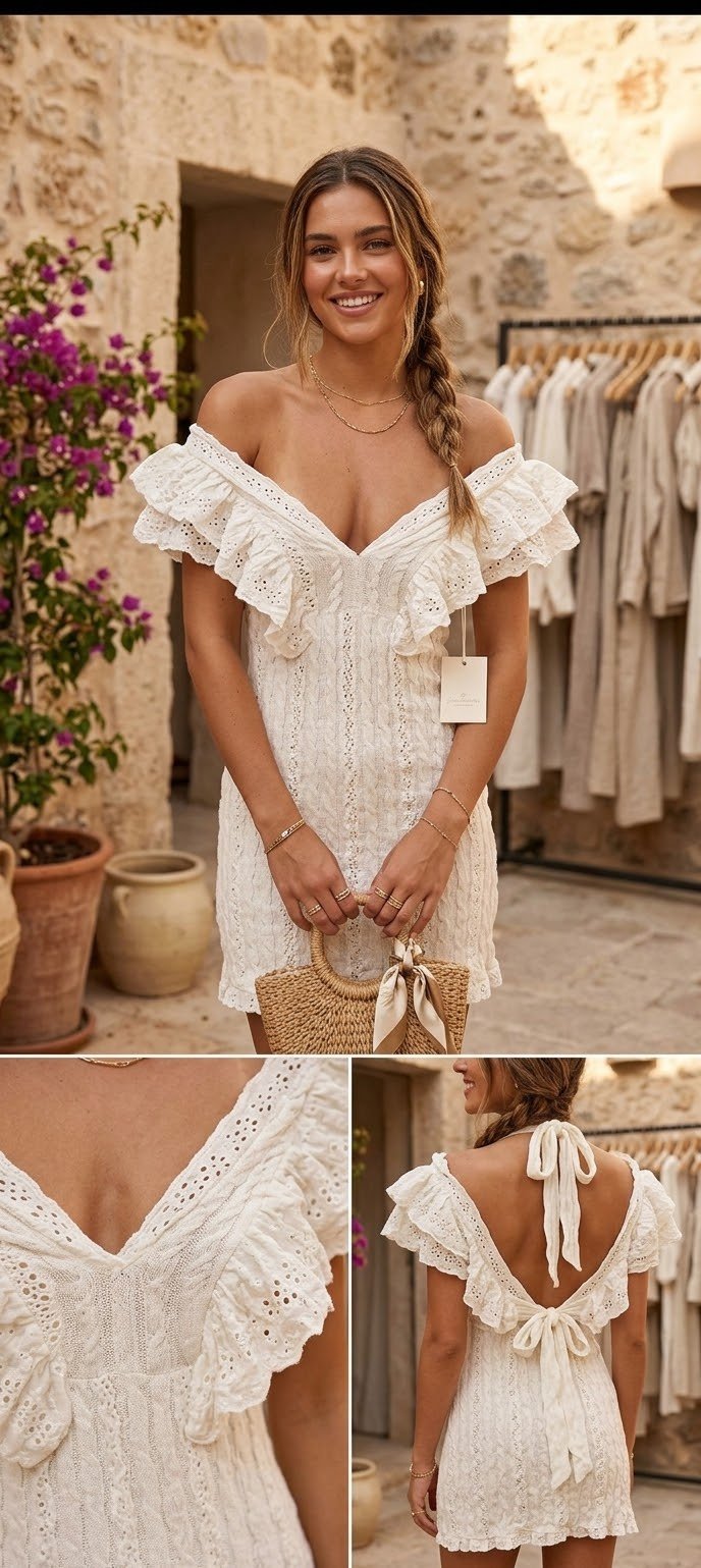 Robe blanc