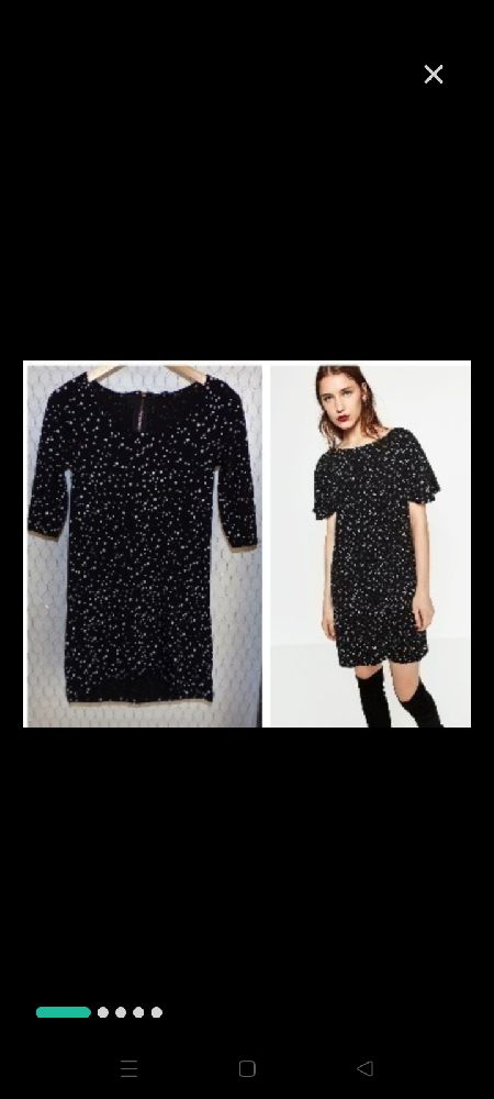 robe Zara étoiles