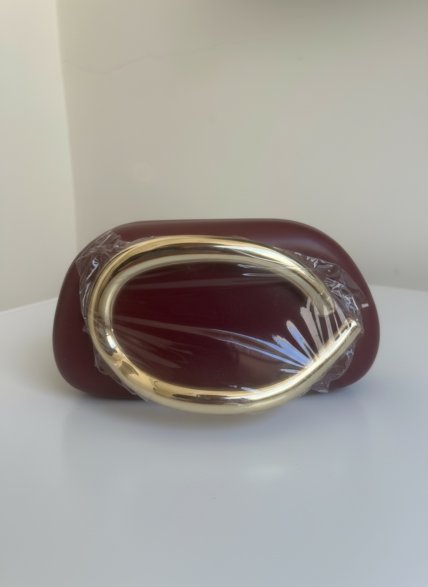 Pochette bordeaux 