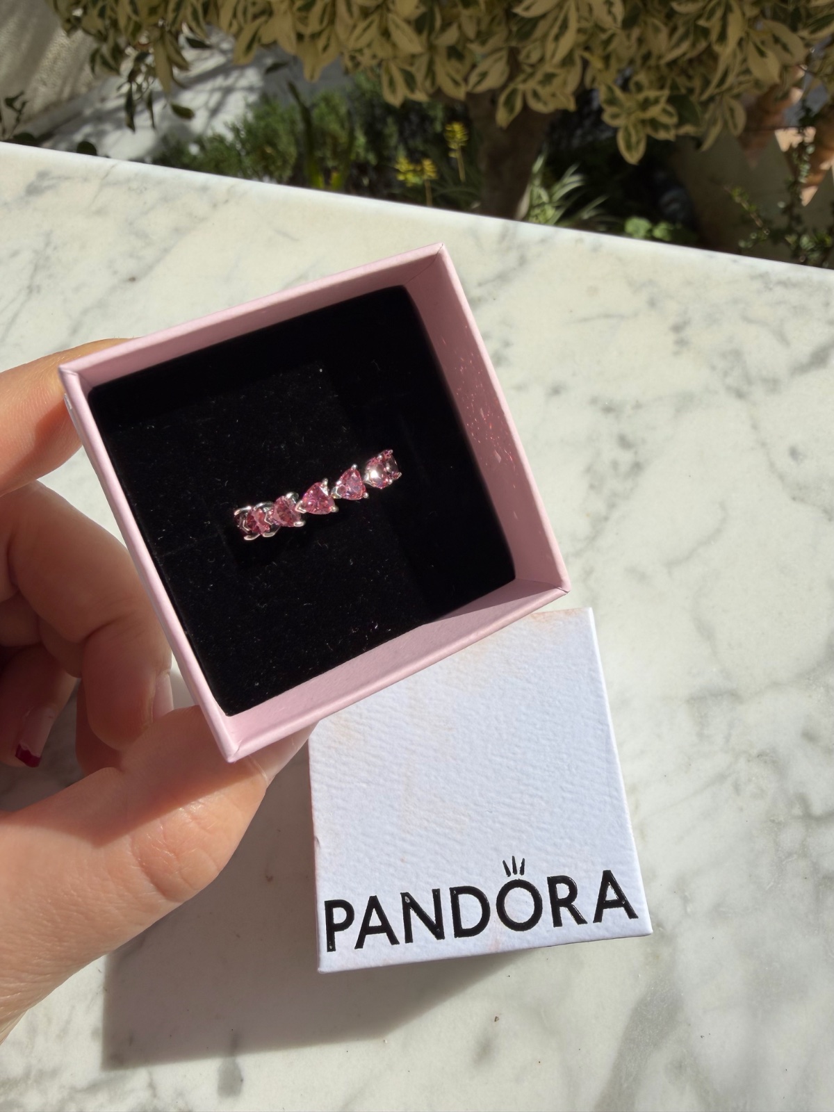 Bague Pandora jamais portée