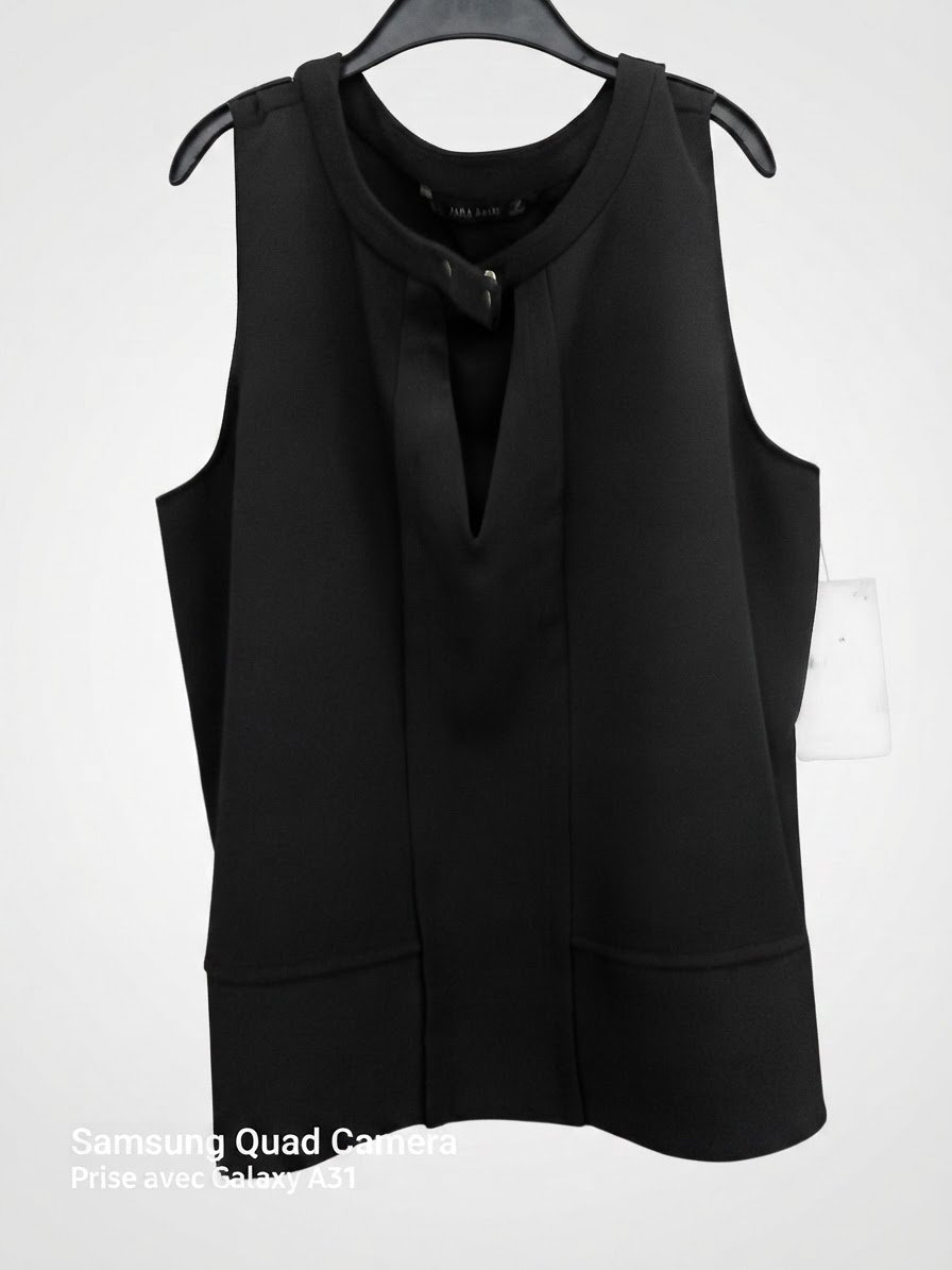 Chemise sans manches