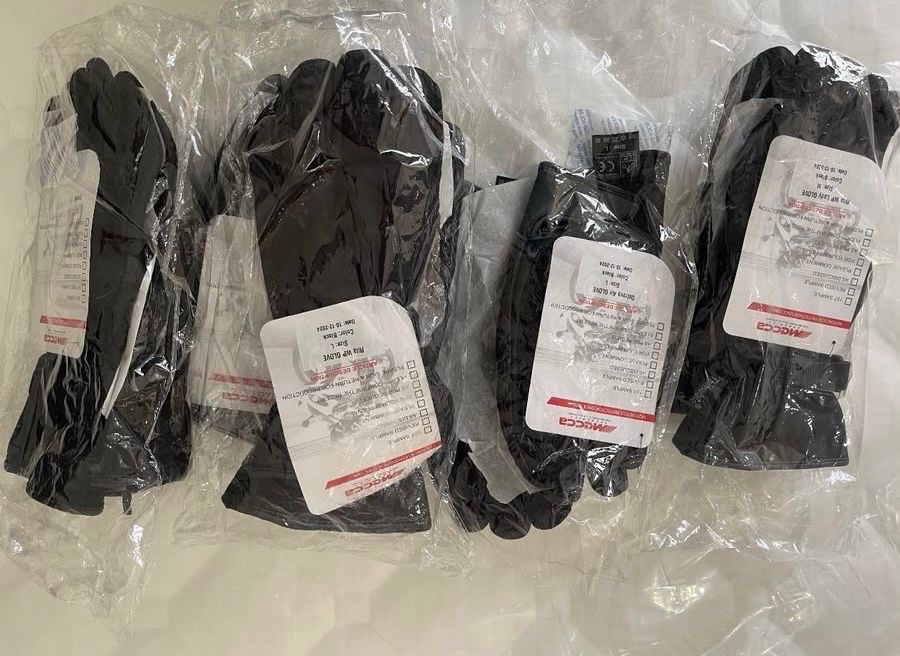 Gants pour moto