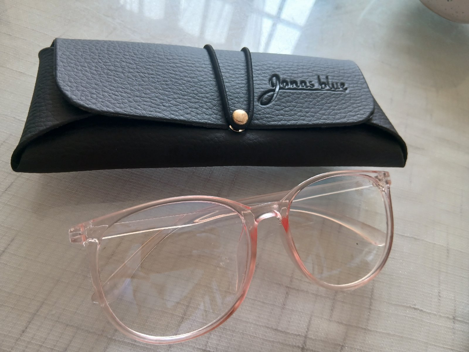Cadre lunette optique rose pour femme
