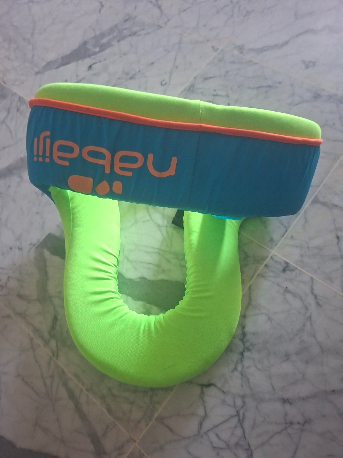Gilet de natation enfant, Swimvest+ vert bleu