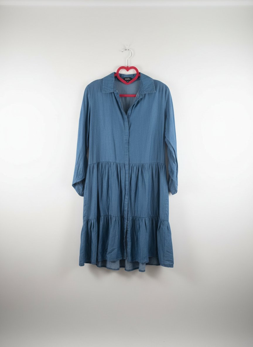 Robe jeans légère 