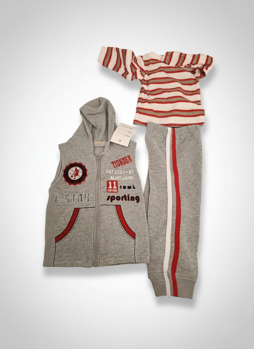 Set bébé 3 pièces 6mois importé 
