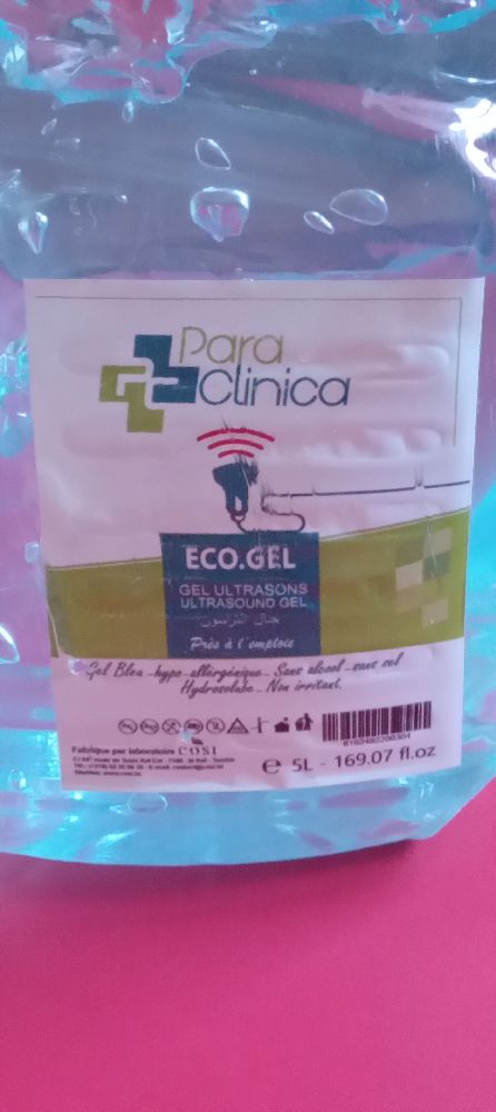 gel échographie ultrason 