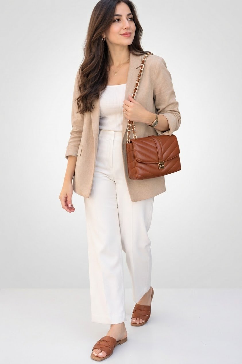 Sac à bandoulière avec mules p 39