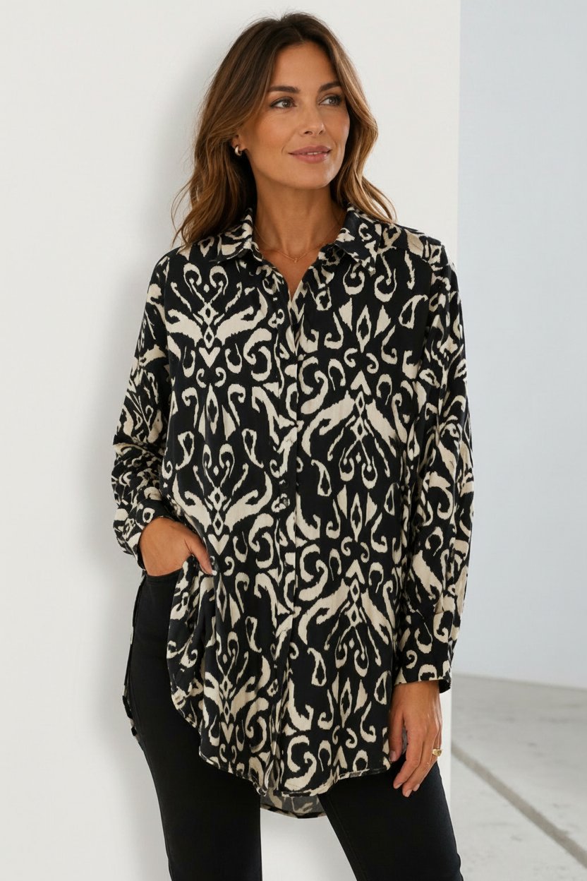 Chemise chic longue et Neuf 