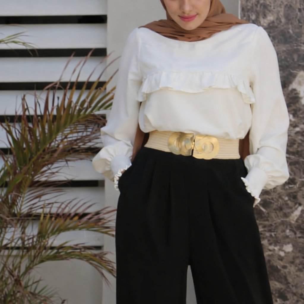 Chemise blanche très chic