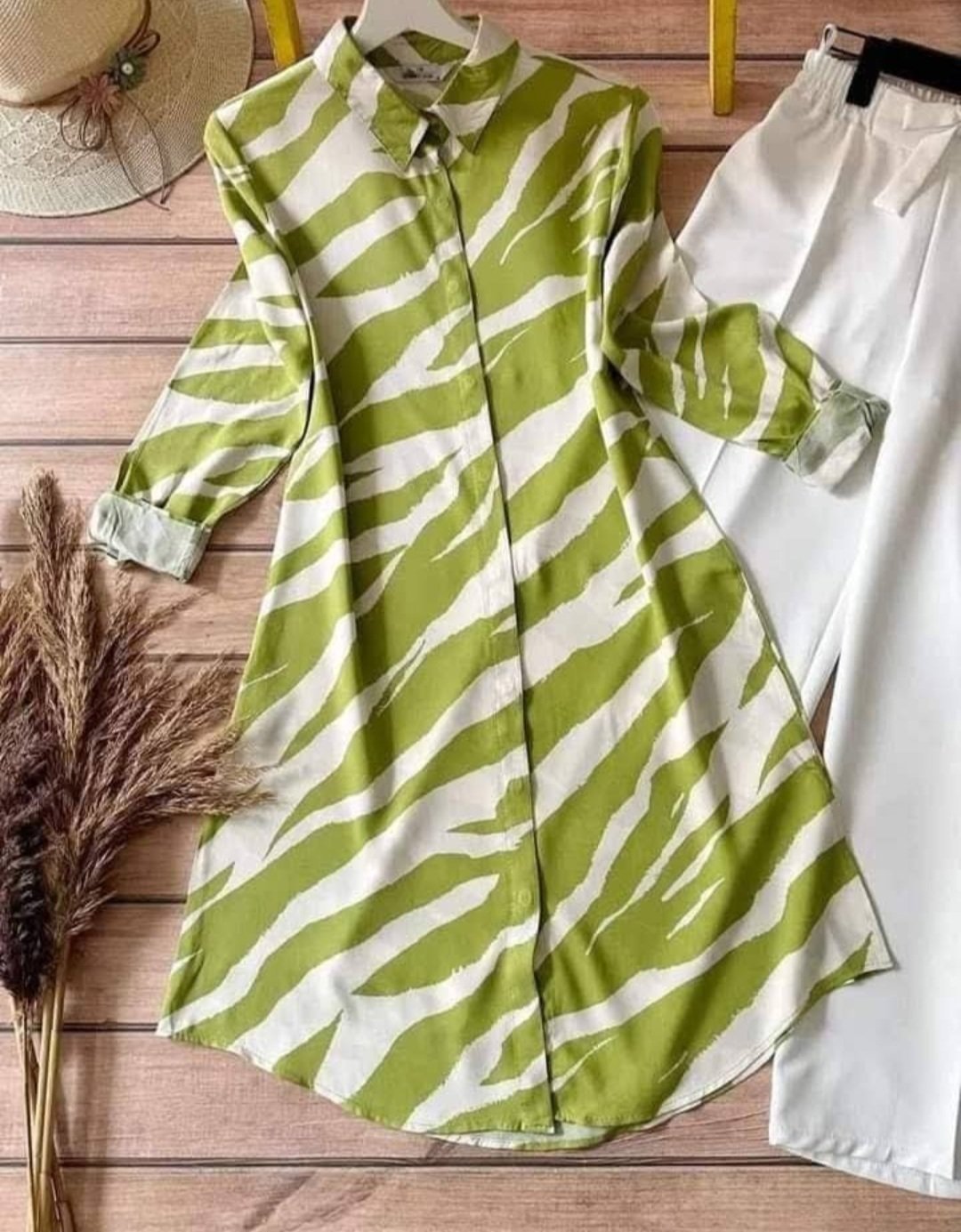 Chemise longue Cotton t40