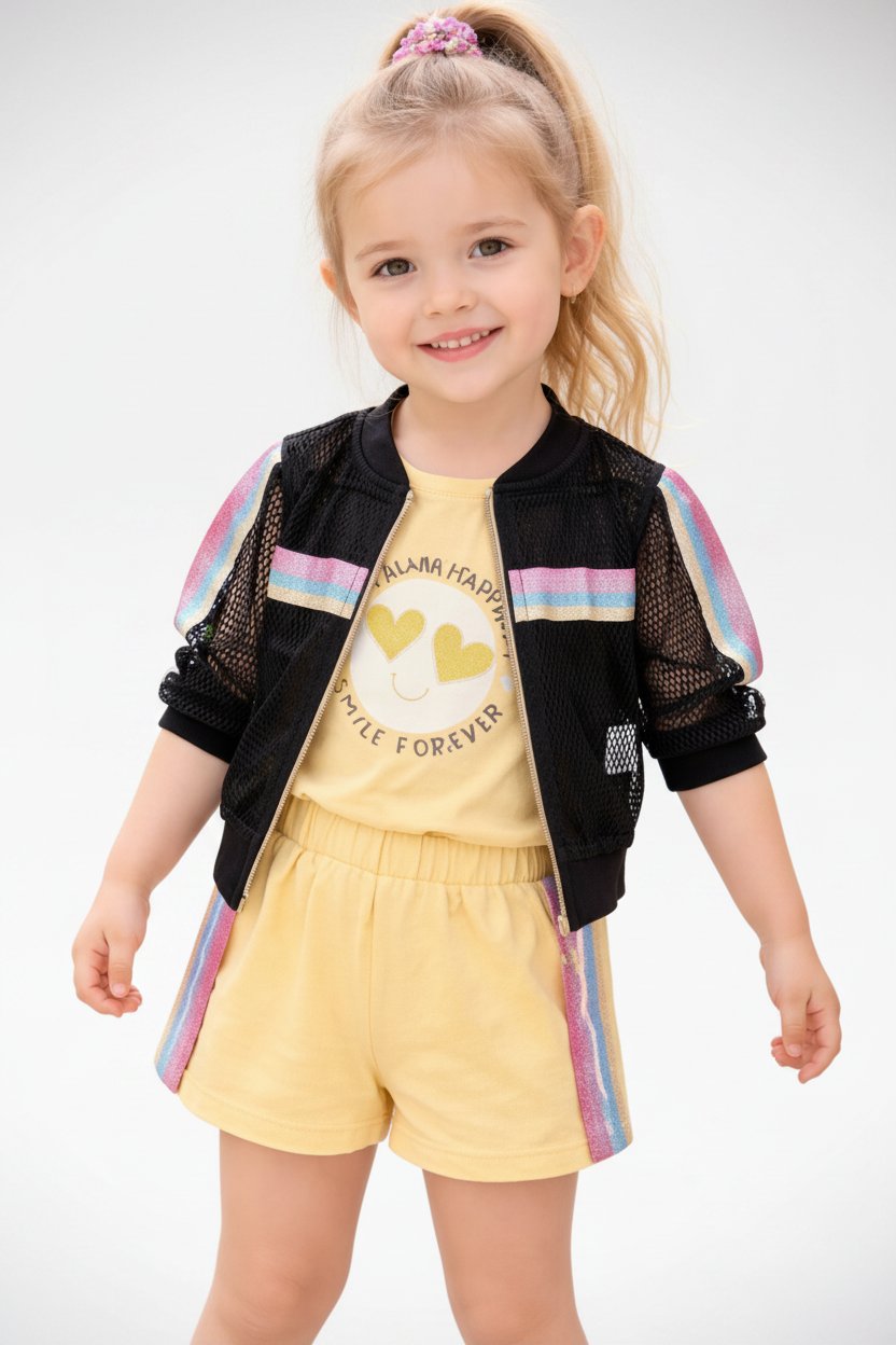 Tenue 3 pièces pour fille T4