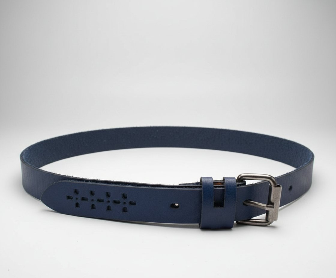 Ceinture garçon bleu marine Neuf 