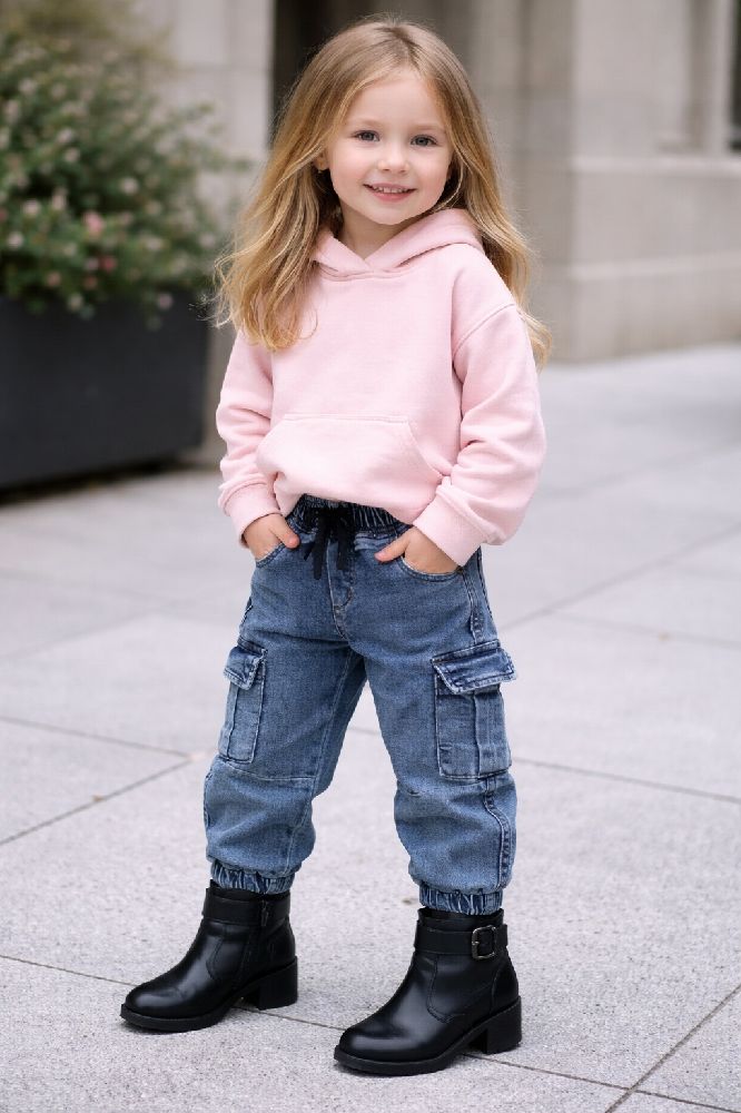 Pantalon jeans fille 4 ans 