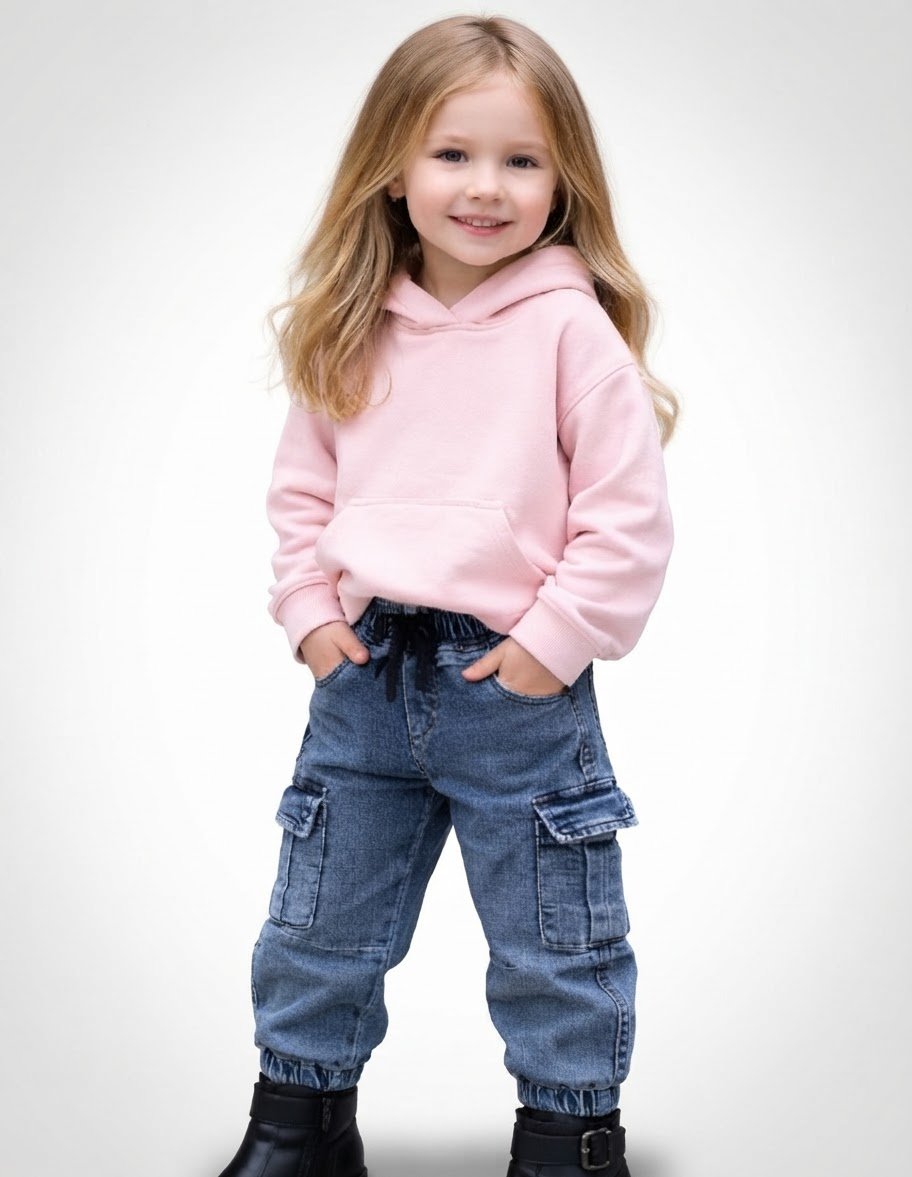 Pantalon Cargo Jeans 4 ans