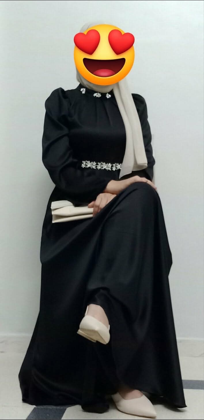 Robe noir pour femmes voilées 