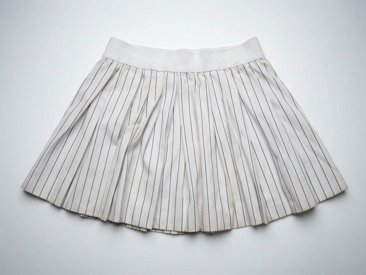 Jupe short blanche 