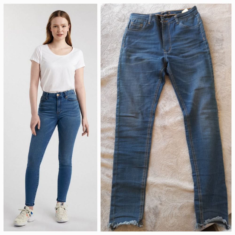 Pantalon jeans silhouette 