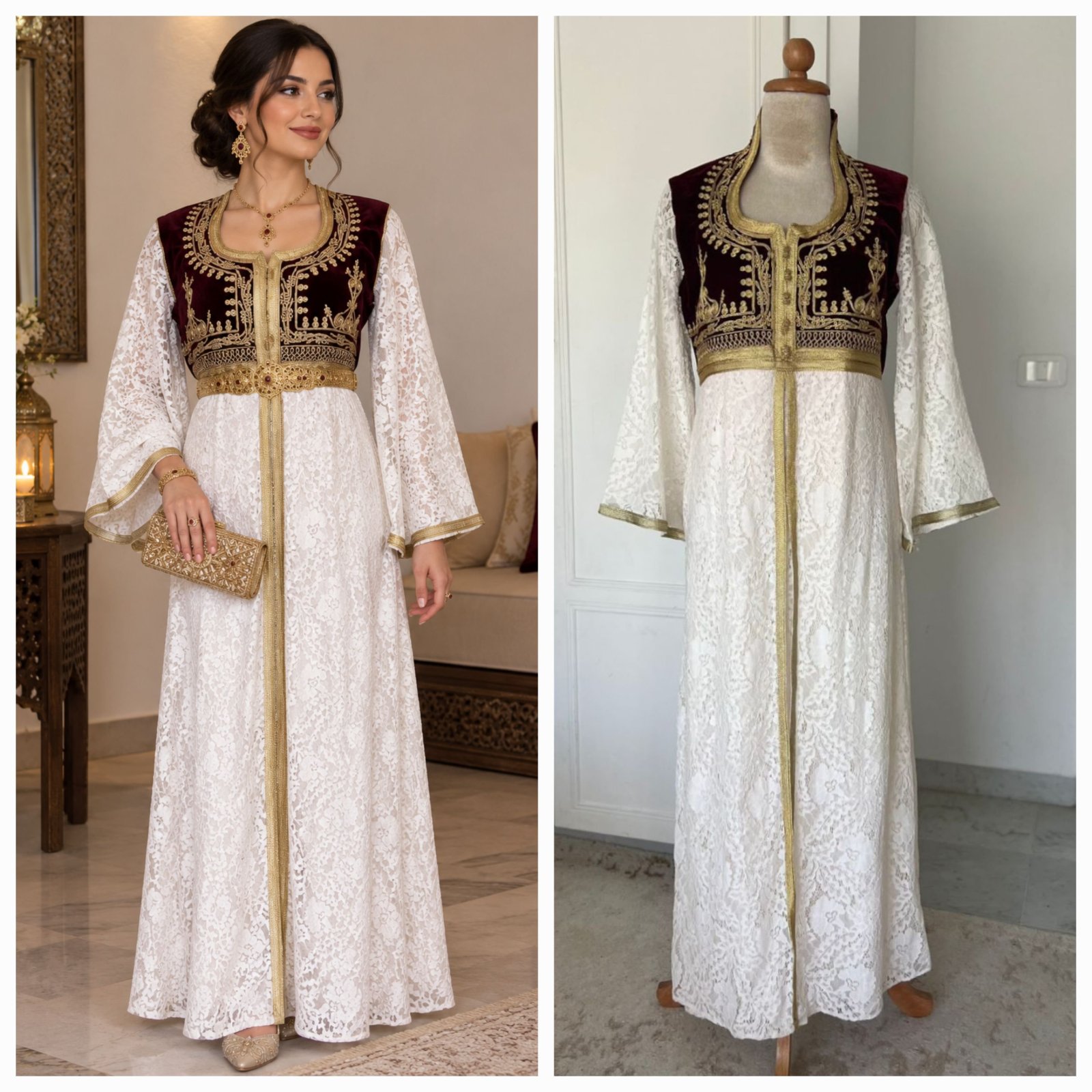 Caftan traditionnel 