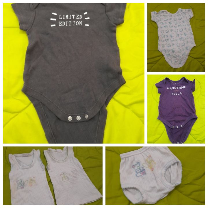 Lots de body bébé garçon 