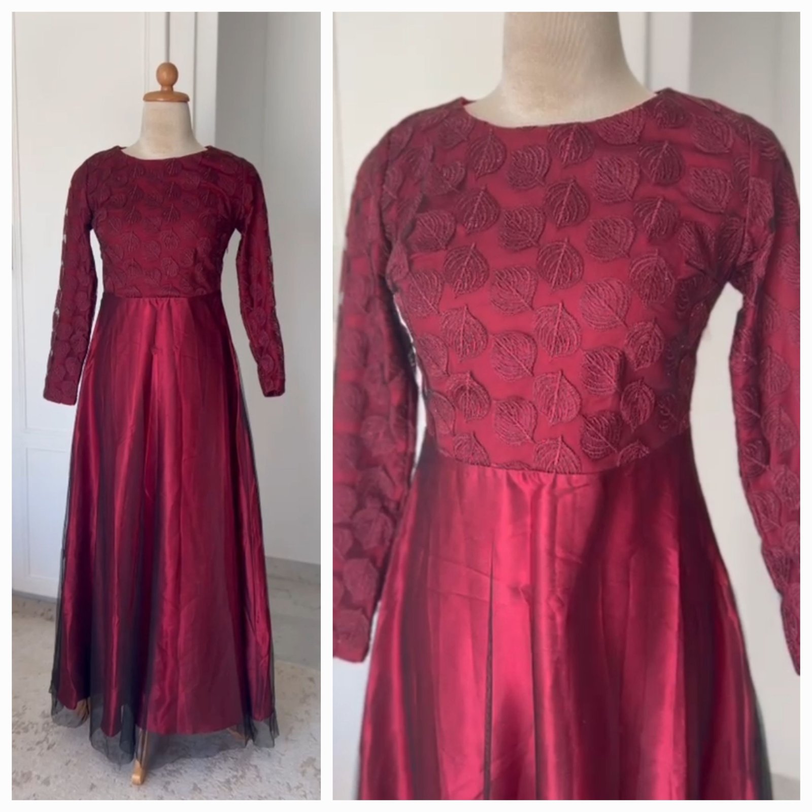 Robe soirée rouge 